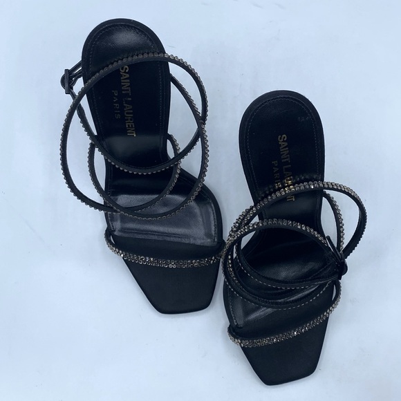 Opyum YSL Strass Ankle-Strap Sandals - Picture 3 of 16